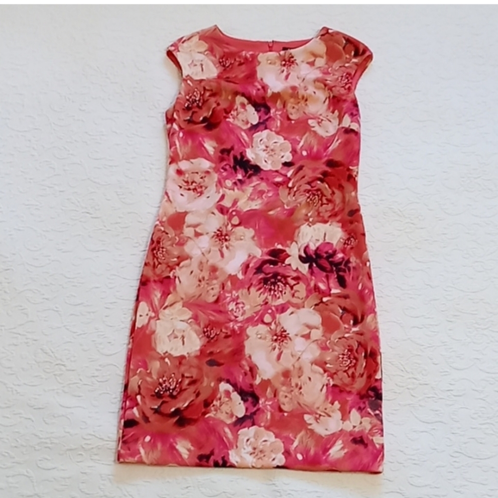 Chaps Floral Dress - Picture 3 of 9
